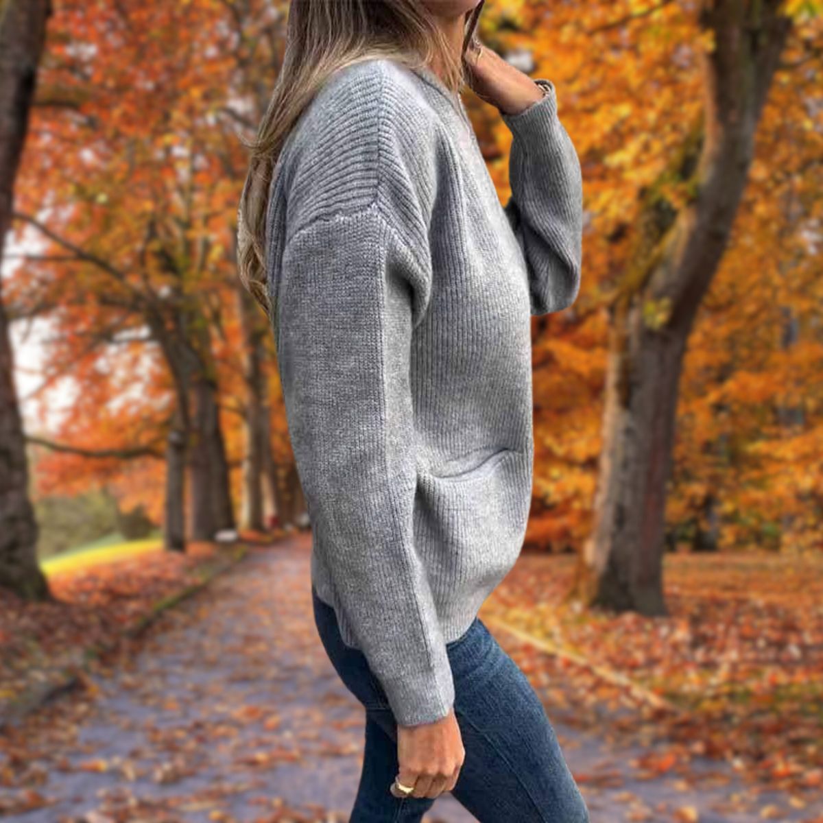 LIARISH - HÖST ELEGANT STICKAD VÄST
