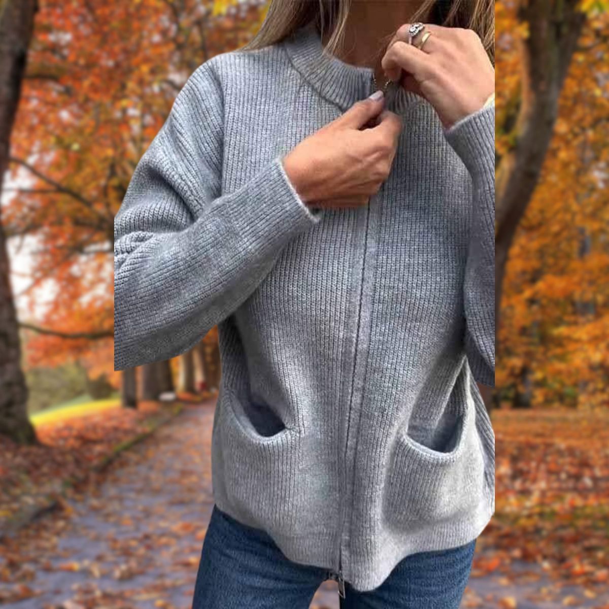 LIARISH - HÖST ELEGANT STICKAD VÄST