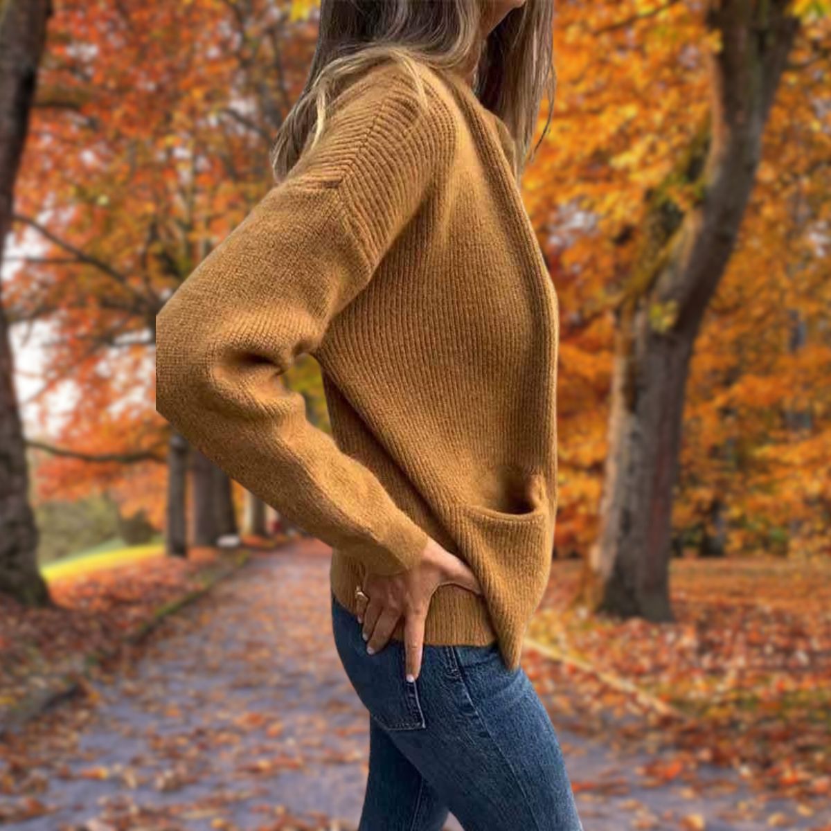 LIARISH - HÖST ELEGANT STICKAD VÄST