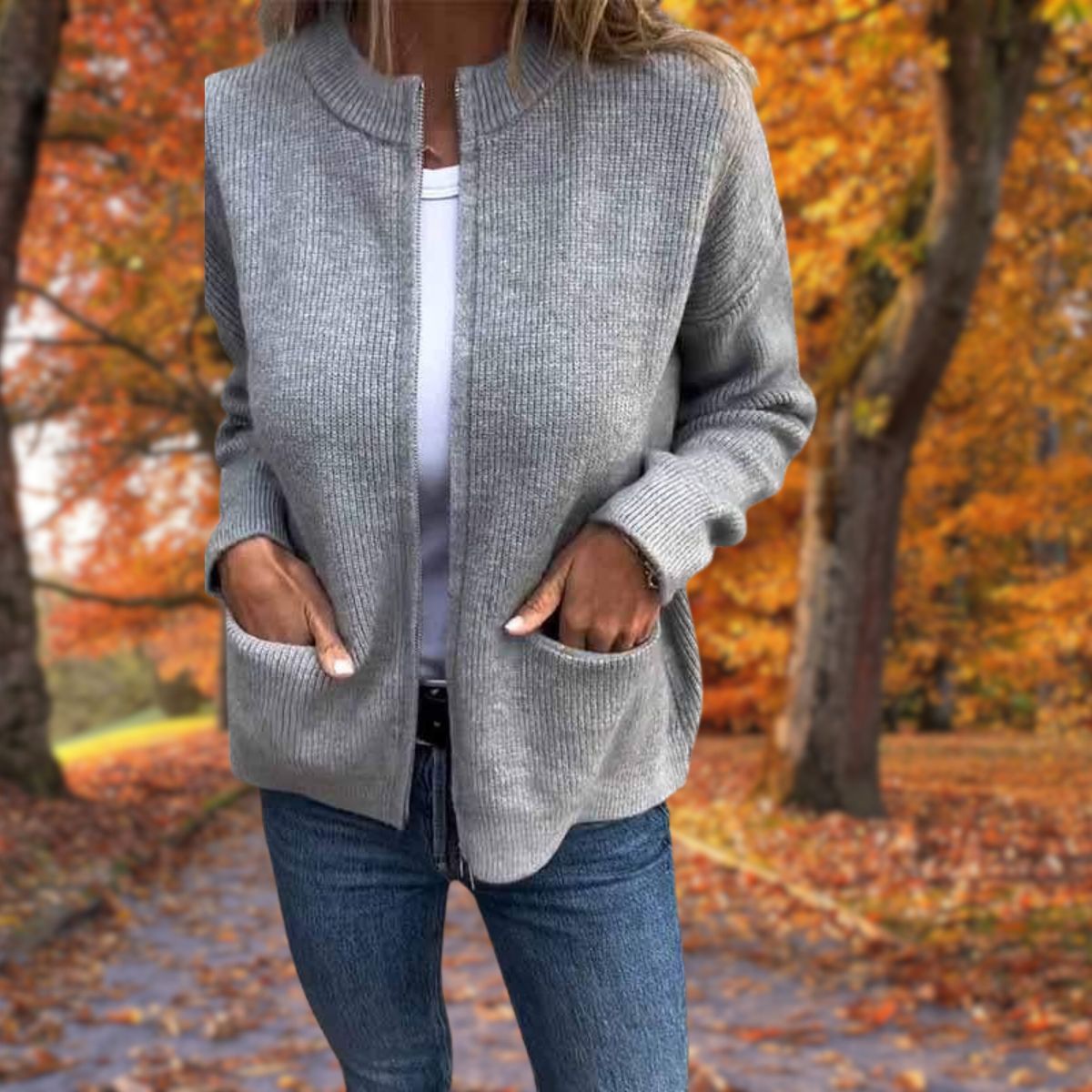 LIARISH - HÖST ELEGANT STICKAD VÄST