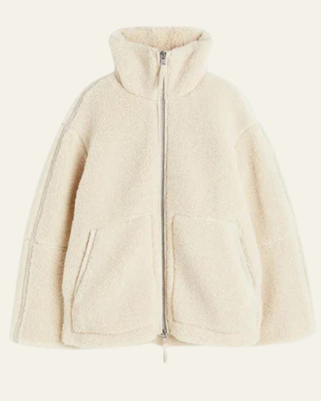 FINLEIGH – ULTRAMYSIG OVERSIZE TEDDYJACKA FÖR VINTER