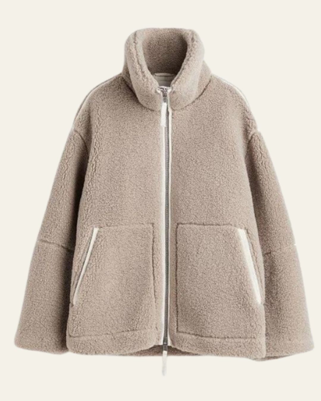 FINLEIGH – ULTRAMYSIG OVERSIZE TEDDYJACKA FÖR VINTER